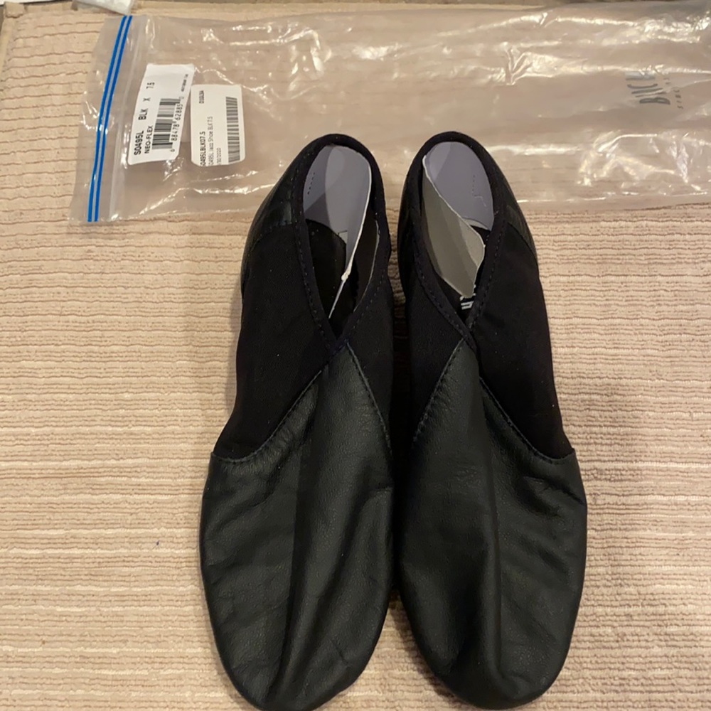 Bloch Black Jazz Shoes S0495L 7.5